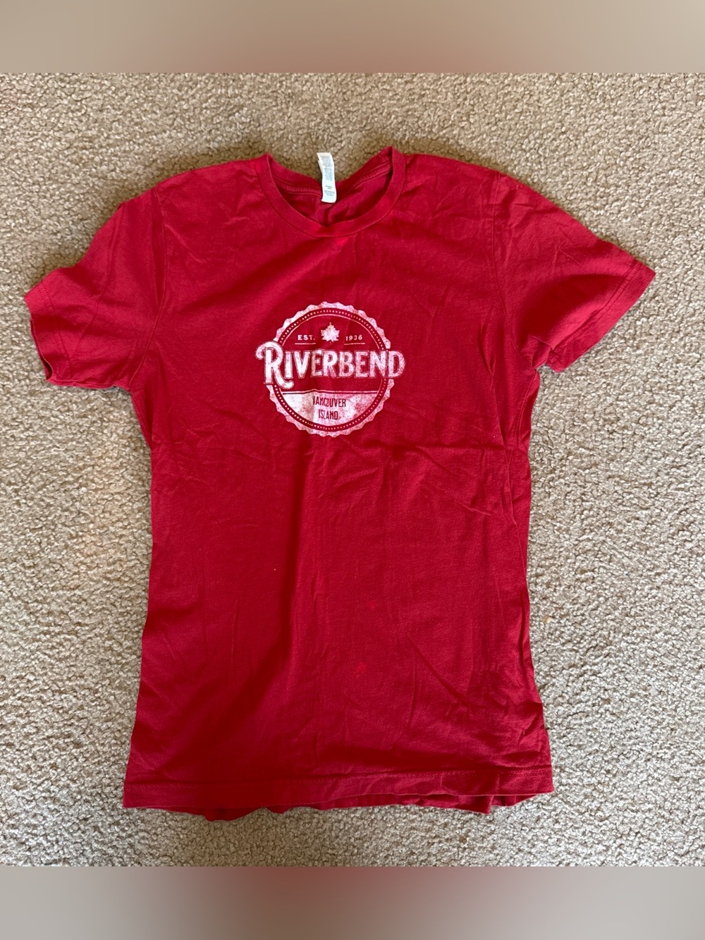 Red Riverbend Vancouver island T-Shirt